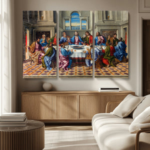 The Last Supper Multi Panel Canvas Wall Art