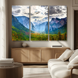 Yosemite National Park El Capitan Landscape Wall Art,
