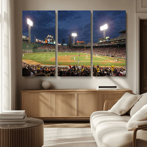Boston Red Sox Baseball Team Print Canvas - Massachusetts