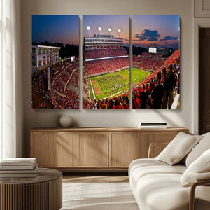 NC State Wolfpack Football Team Print - Raleigh