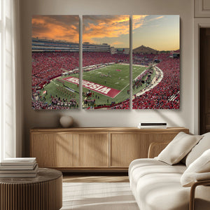 Camp Randall Stadium Wisconsin Badgers Large Wall Art Canvas
