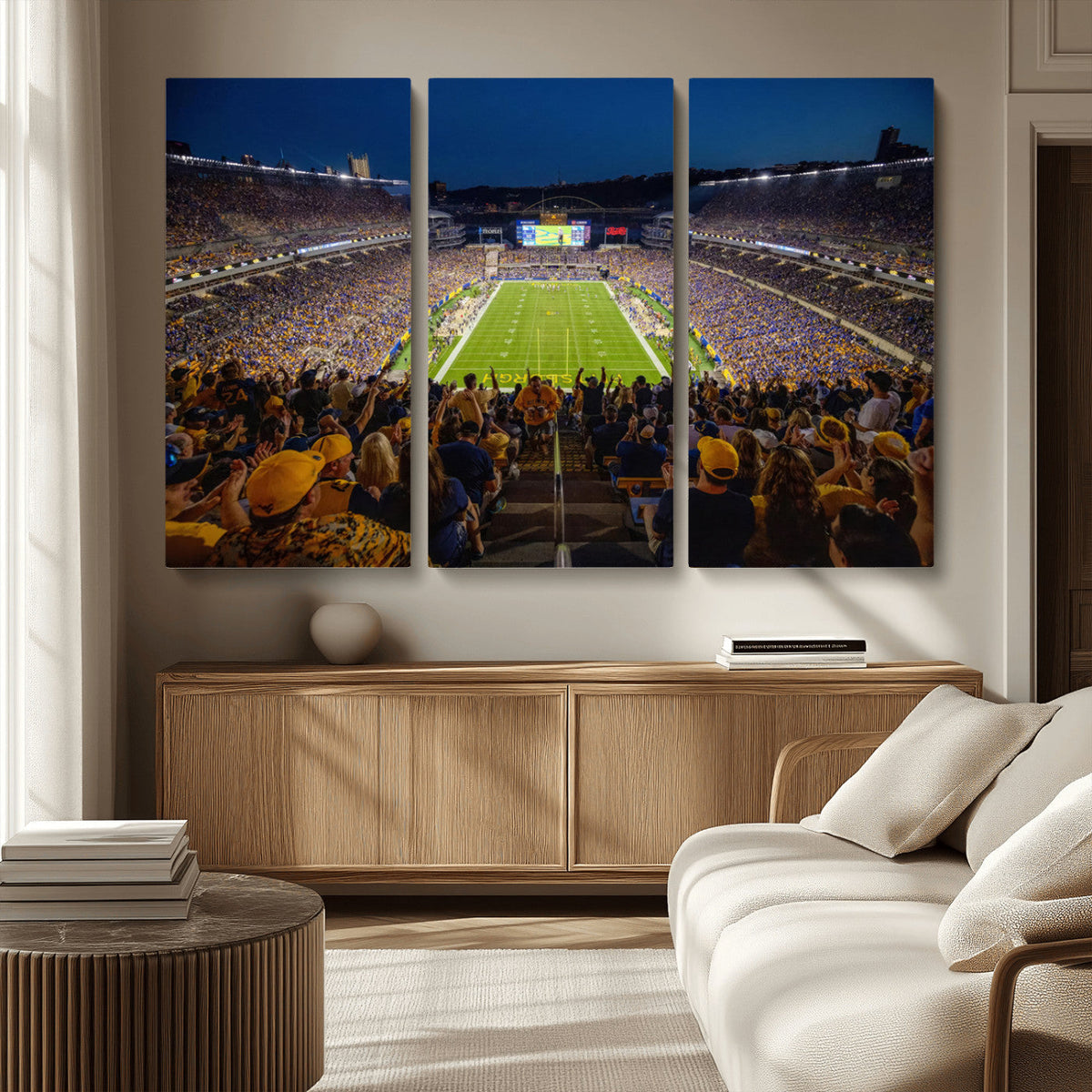 Pittsburgh Panthers Football Team Print - Pittsburgh