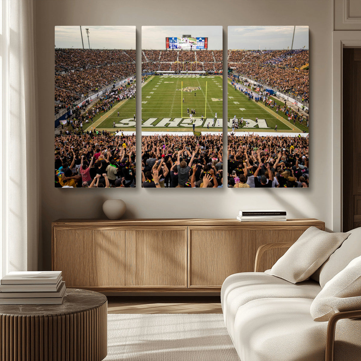 UCF Knights Football Team Print - Orlando FBC Mortgage