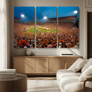 Clemson University Tigers Football Team Print - Clemson