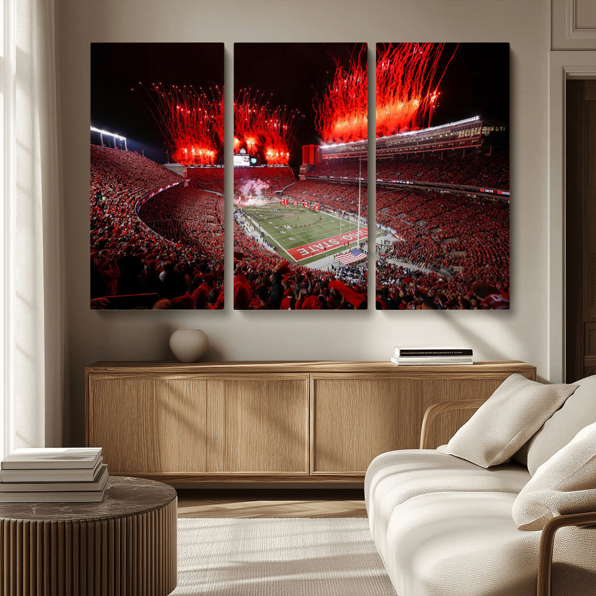 Ohio State University Buckeyes Football Team Print -