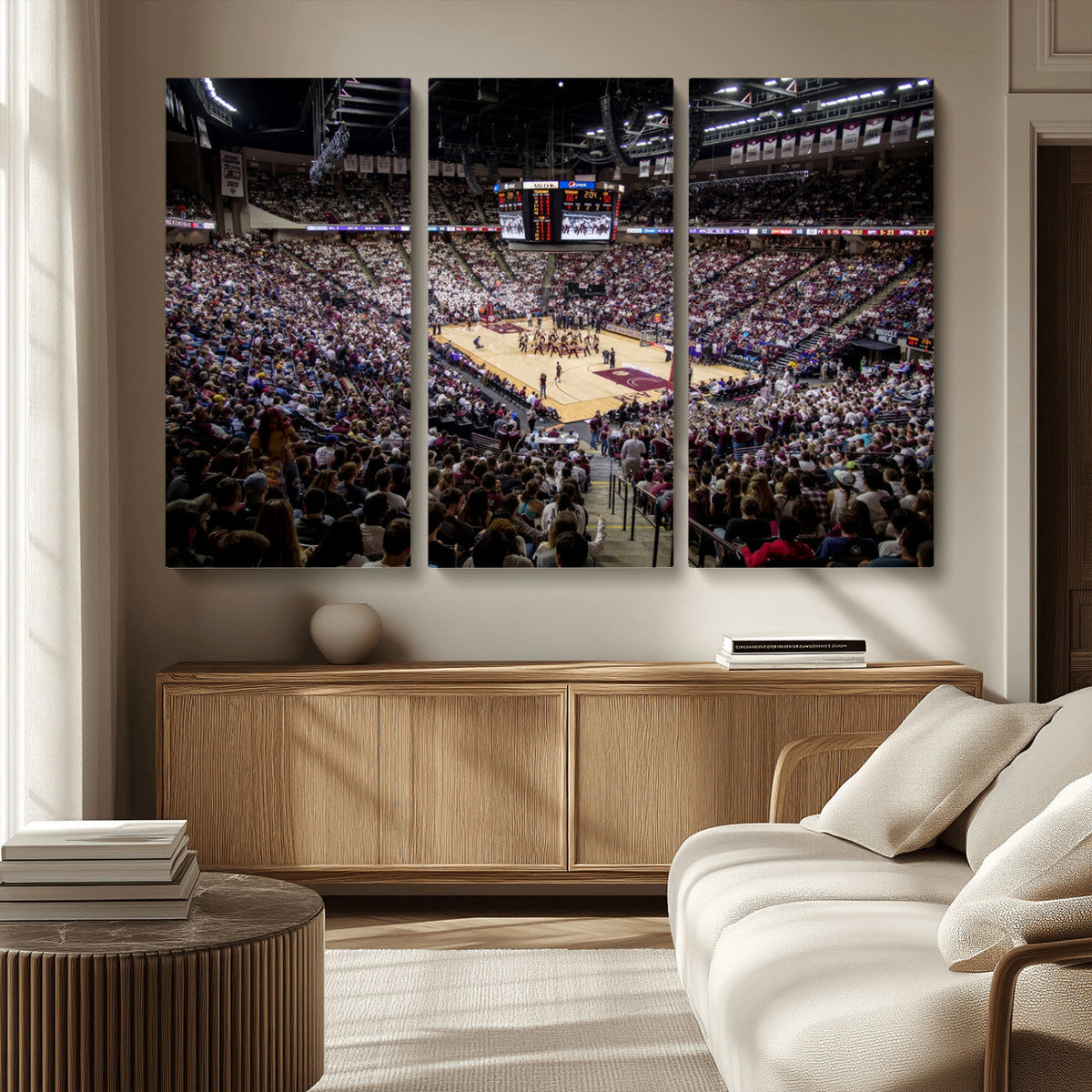 University of Nebraska Cornhuskers Basketball Team Print -