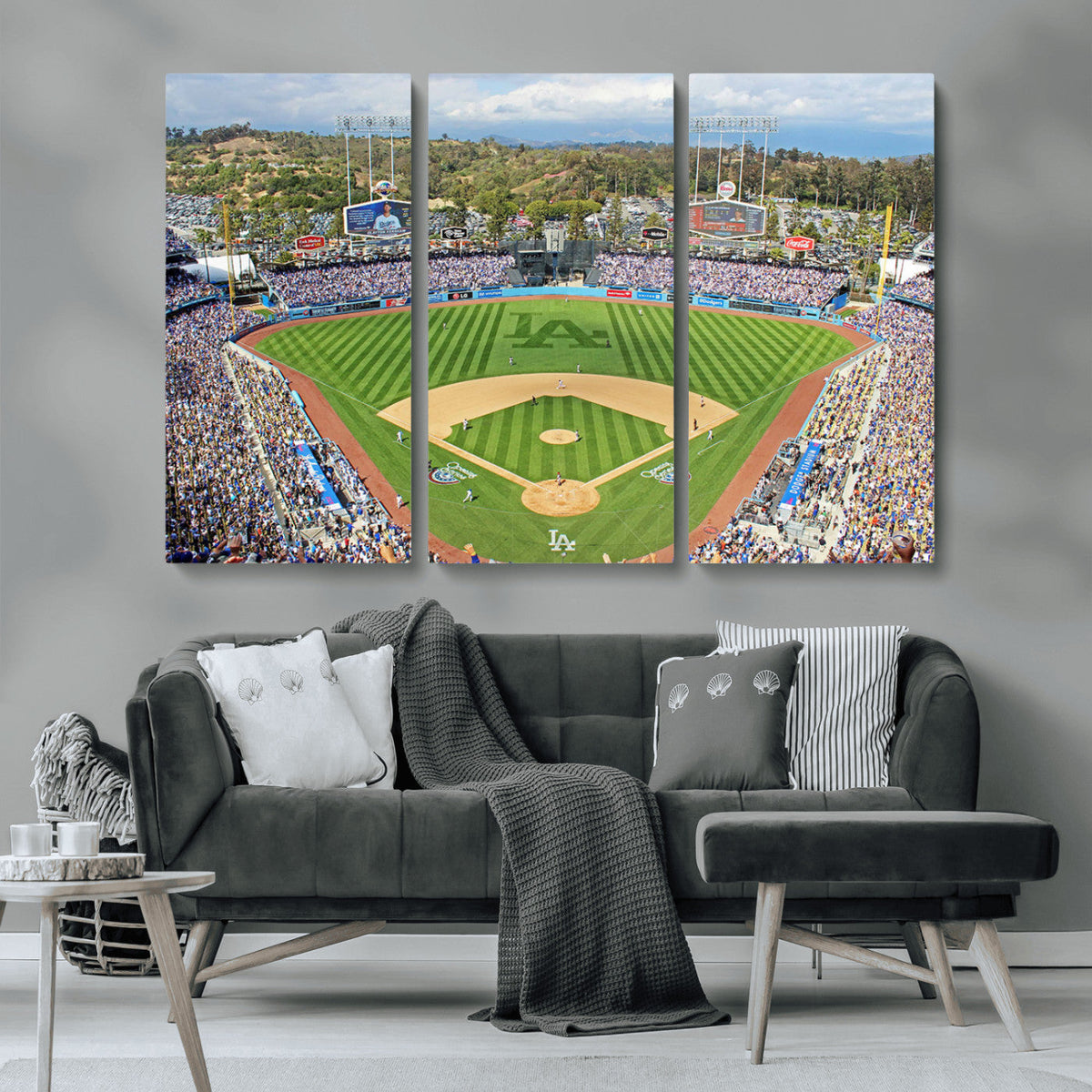 Citi Field Wall Art Print | 3-Panel New York Mets Baseball