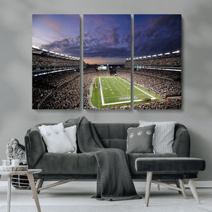 New England Patriots Football Team Print - Foxborough