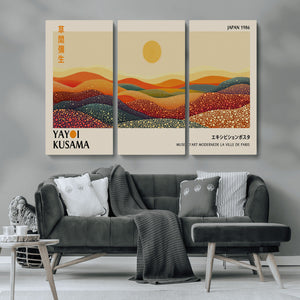Yayoi Kusama Art Print Wall Decor – Yayoi Kusama Wabi Sabi
