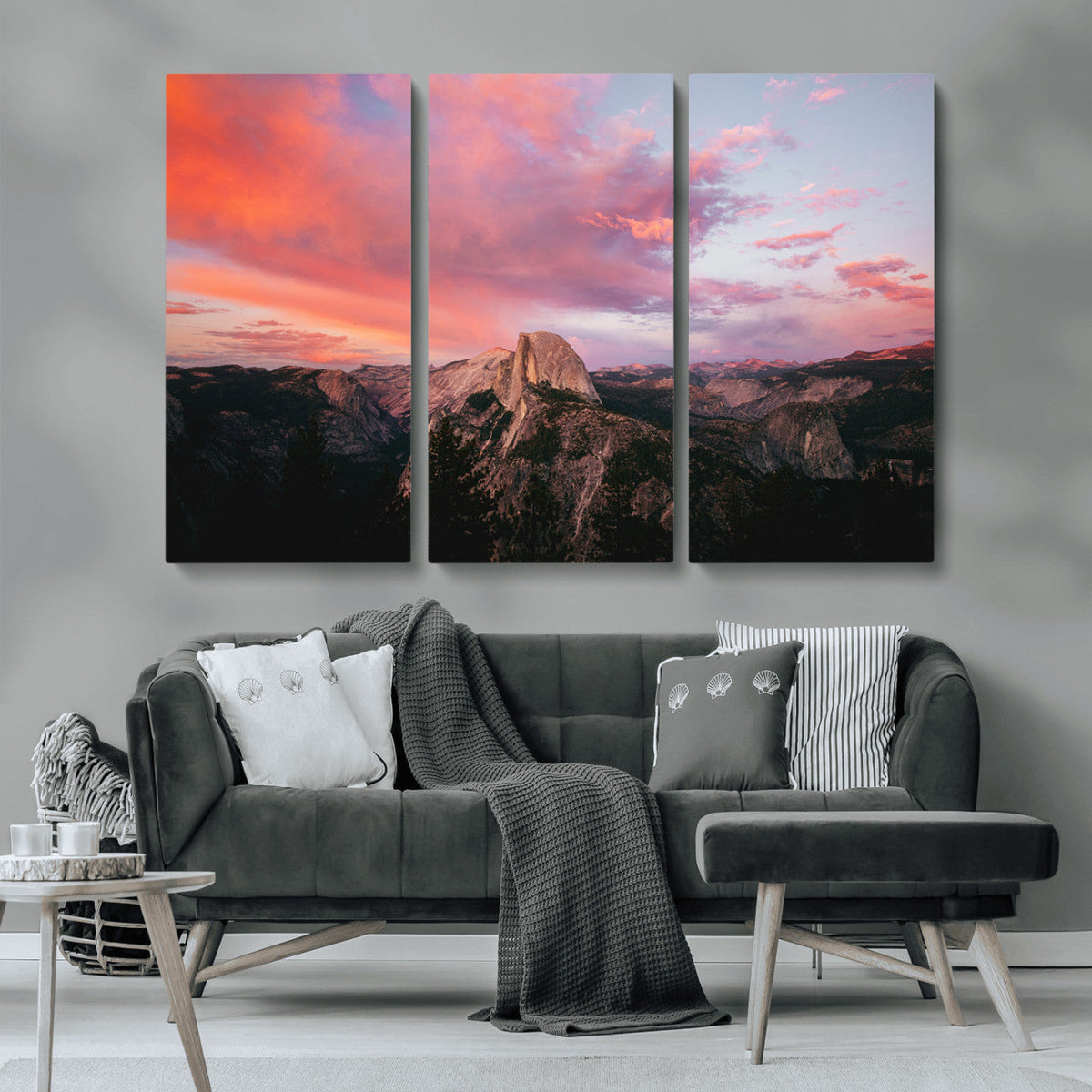 Half Dome Wall Art Canvas Print – Framed Yosemite National