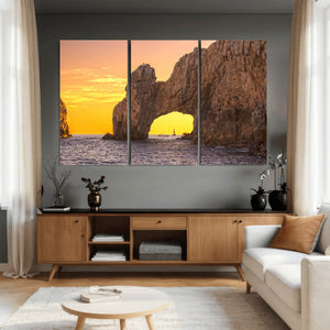 El Arco Cabo San Lucas Ocean Arch Wall Art Canvas Print