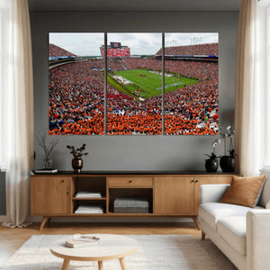 Auburn Stadium Wall Art Canvas Print, Jordan Hare Stadium