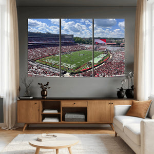 Georgia Bulldogs Stadium Wall Art Canvas Print, Sanford