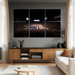 Oklahoma Memorial Stadium Wall Art Canvas Print – Oklahoma
