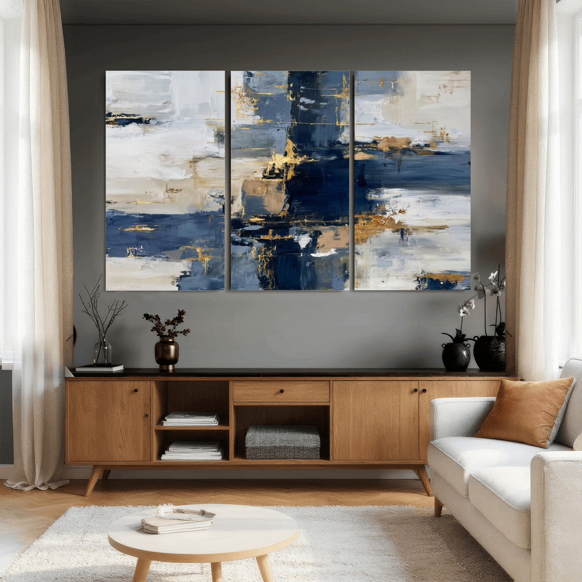 Abstract Wall Art Canvas Print
