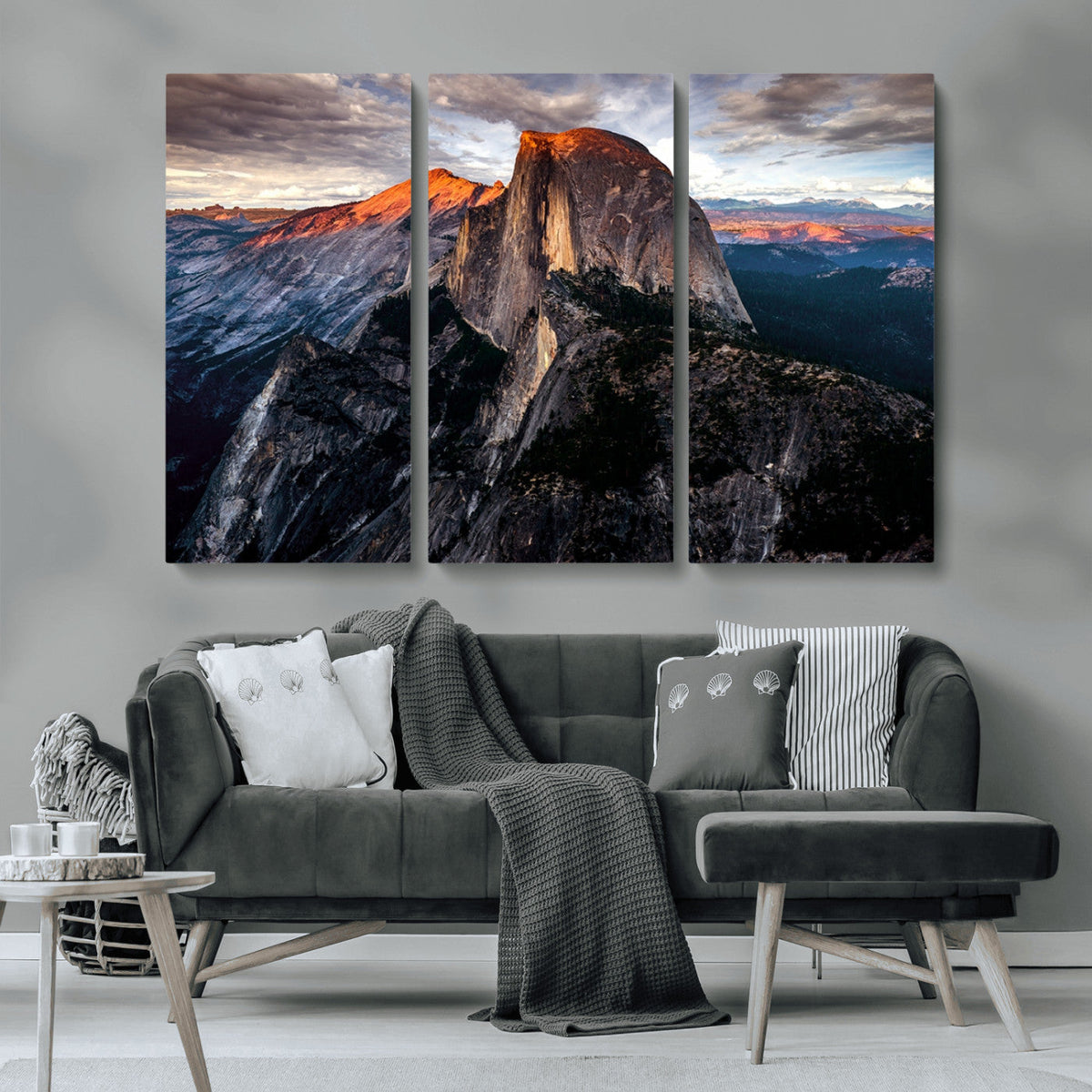 Half Dome Yosemite Wall Art – Majestic Mountain Landscape