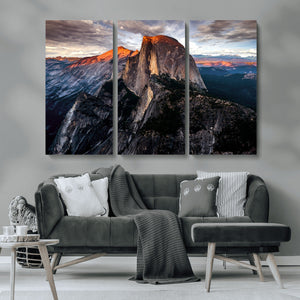Half Dome Yosemite Wall Art – Majestic Mountain Landscape