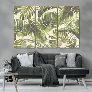 Palm Leaves Canvas Print