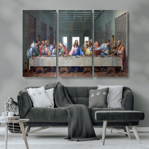 The Last Supper Multi Panel Canvas Wall Art
