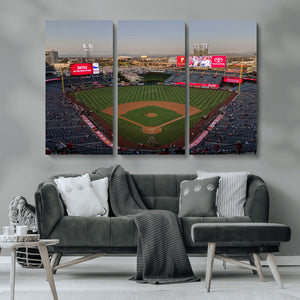 Los Angeles Angels Baseball Canvas Print - Anaheim Angel