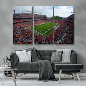 Denver Broncos Football Team Print - Empower Field Mile High