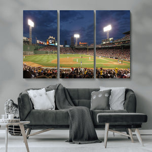 Boston Red Sox Baseball Team Print Canvas - Massachusetts