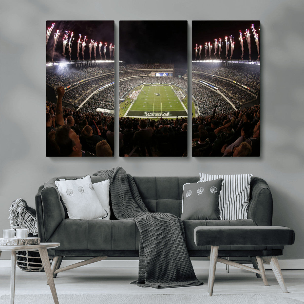 Eagles Field Stadium Wall Art - Philadelphia Eagles Football