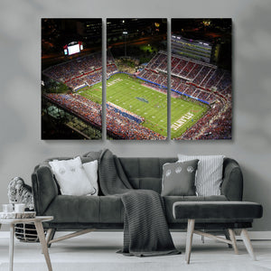 Florida Atlantic University Owls Canvas Print, Football Team