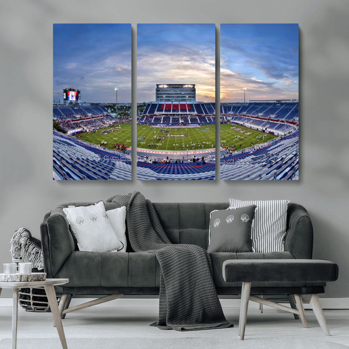 Florida Atlantic University Owls Football Team Print - Boca