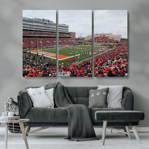 University of Illinois Fighting Illini Football Team Print -