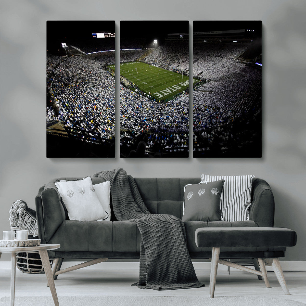 Penn State Football Stadium Wall Art - Beaver Stadium Canvas