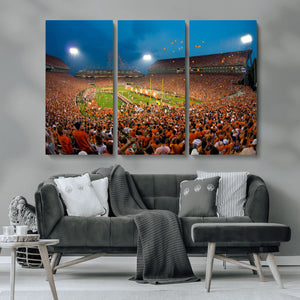 Clemson University Tigers Football Team Print - Clemson