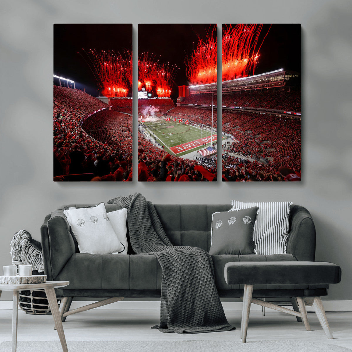 Ohio State University Buckeyes Football Team Print -