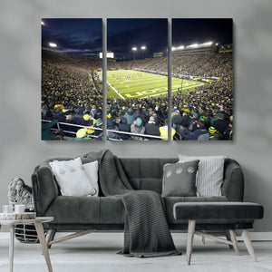 University of Oregon Ducks Football Team Print - Eugene