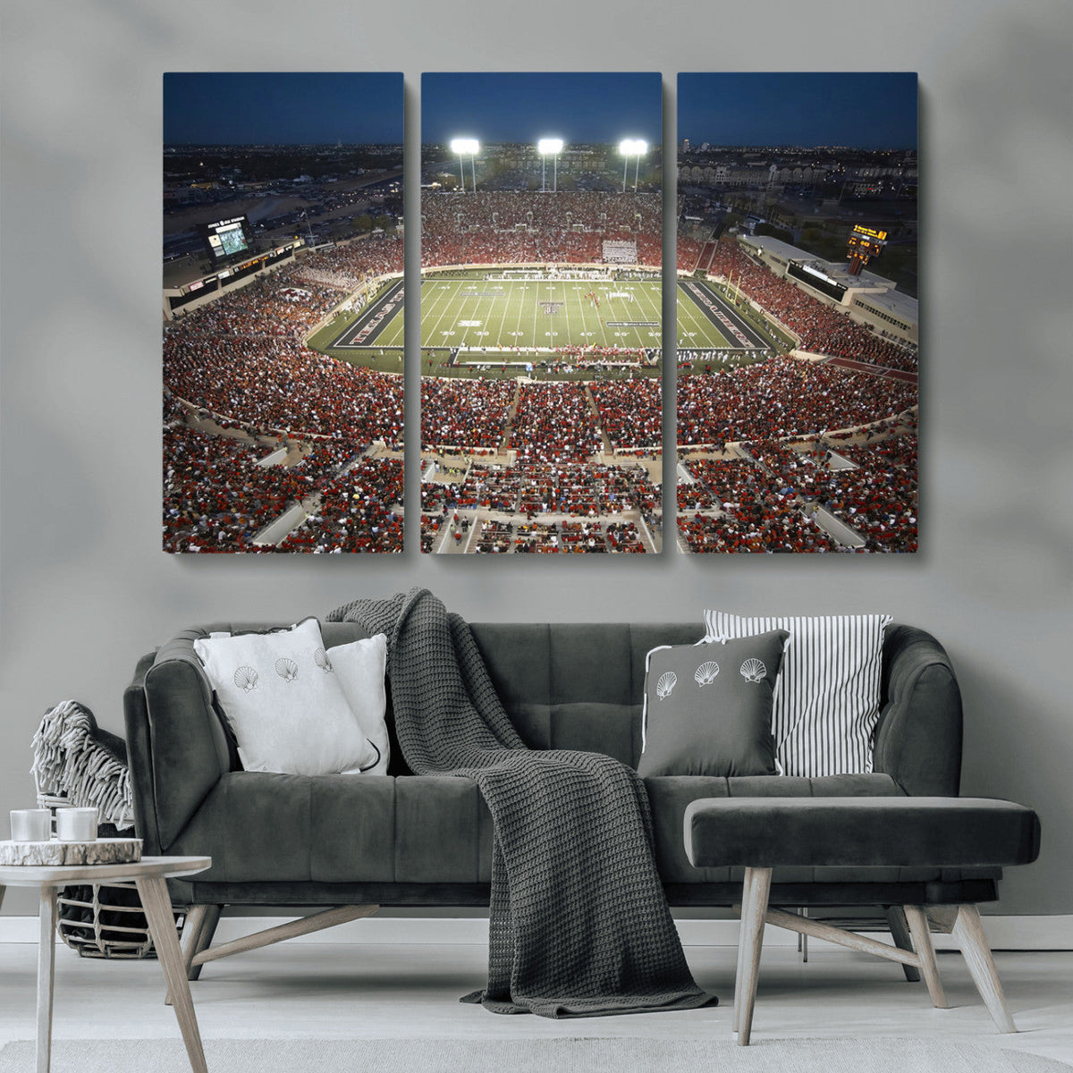 Texas Tech Red Raiders Football Team Print - Lubbock Jones