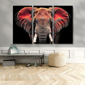 Elephant Wall Art Canvas Print