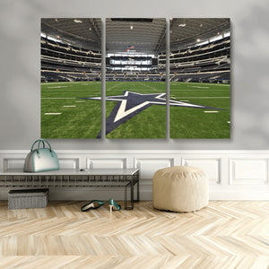 Dallas Cowboys Football Team Print - Arlington AT&T Stadium