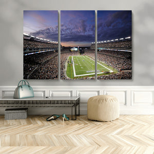 New England Patriots Football Team Print - Foxborough