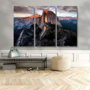 Half Dome Yosemite Wall Art – Majestic Mountain Landscape