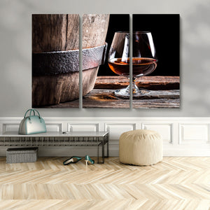 Scots Whiskey Wall Art Canvas Print
