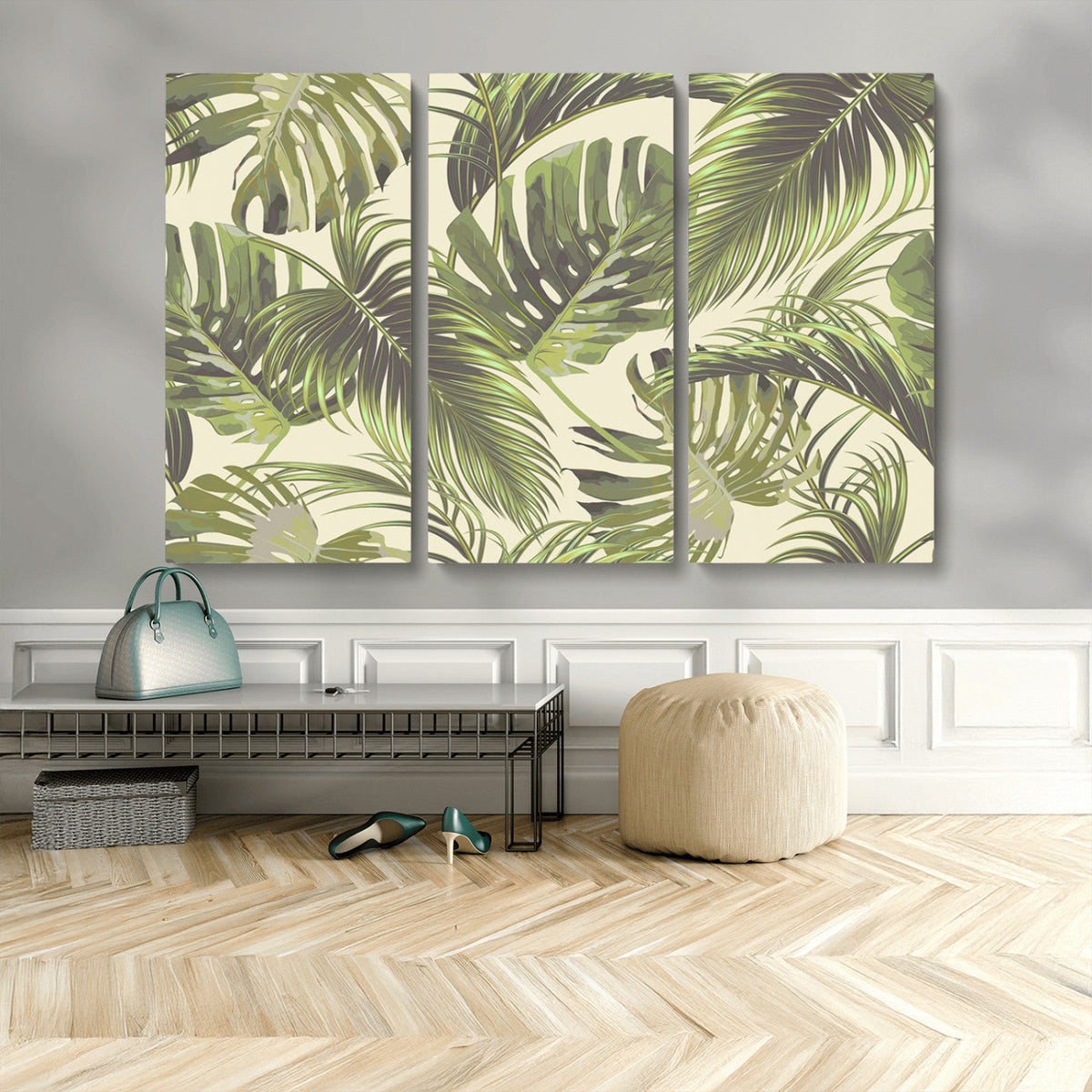 Palm Leaves Canvas Print