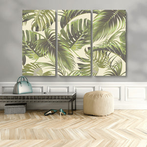 Palm Leaves Canvas Print