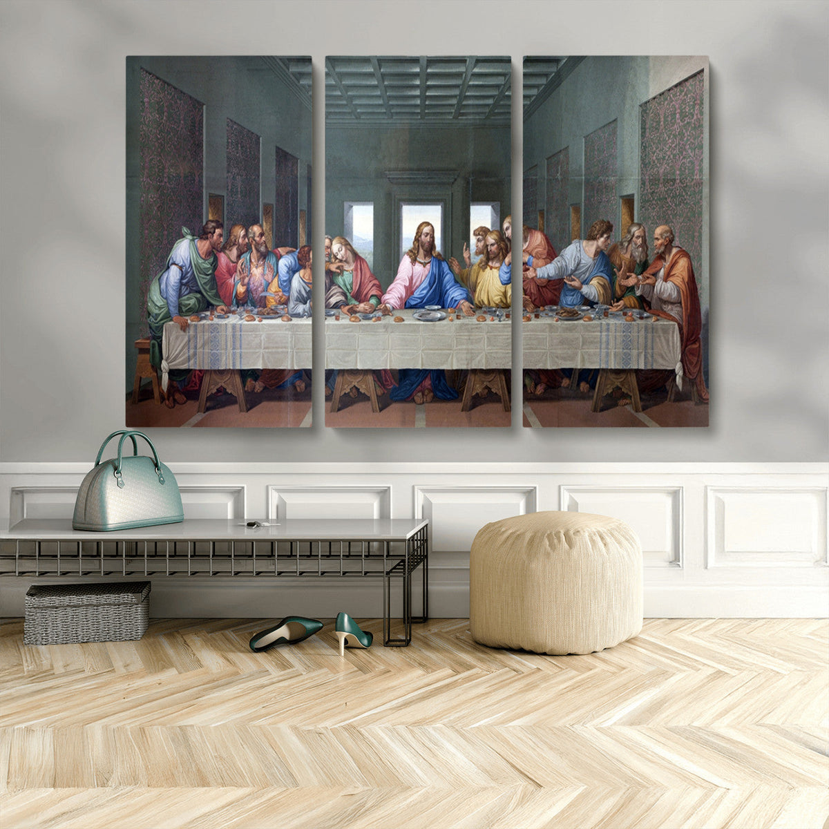 The Last Supper Multi Panel Canvas Wall Art