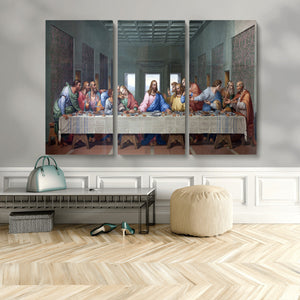 The Last Supper Multi Panel Canvas Wall Art