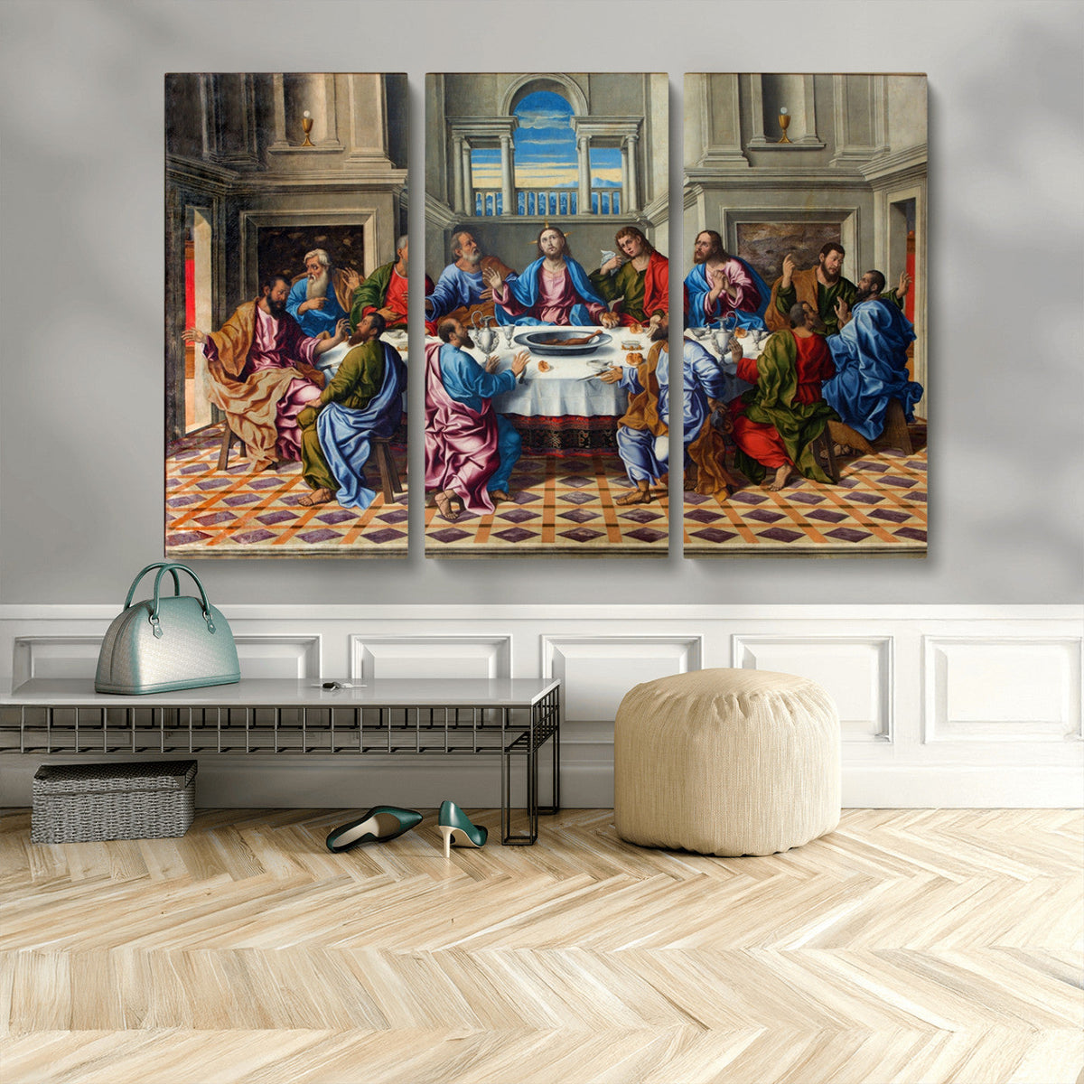 The Last Supper Multi Panel Canvas Wall Art