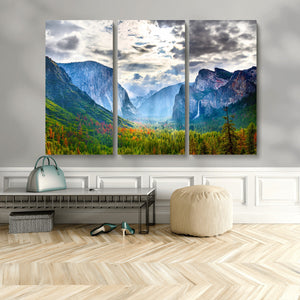 Yosemite National Park El Capitan Landscape Wall Art,