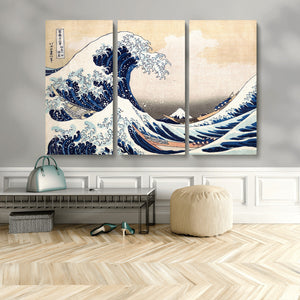 Hokusai: The Breaking Wave off Kanagawa Canvas Print
