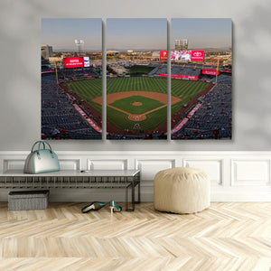 Los Angeles Angels Baseball Canvas Print - Anaheim Angel