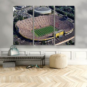 Michigan Wolverines Football Team Print - Ann Arbor Michigan