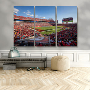 Florida Tampa Raymond James Stadium Wall Art Canvas Print -